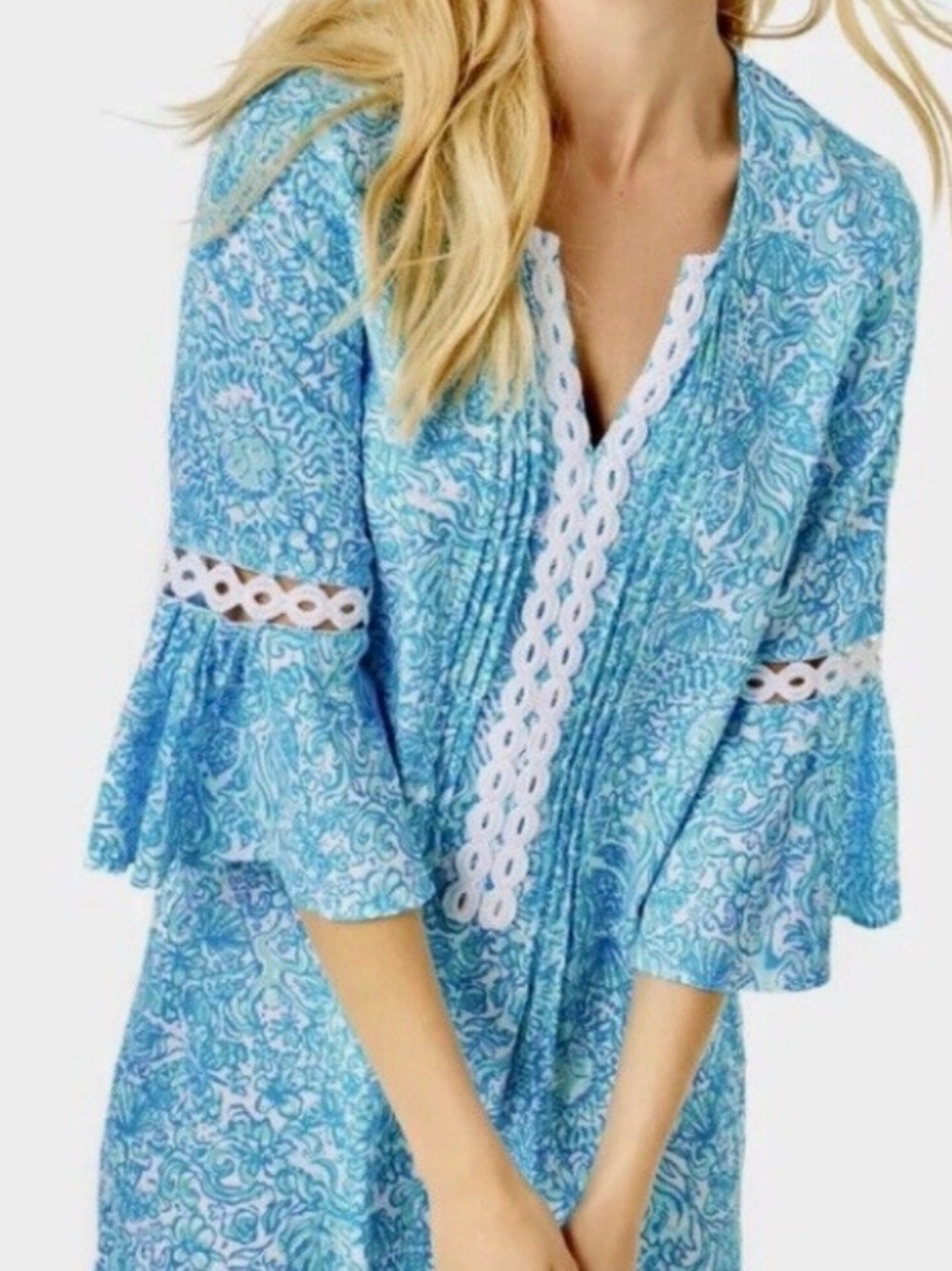 Lilly Pulitzer Hollie Tunic dress Took Me by Sunrise size XL EUC